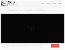 Tablet Screenshot of modphotolounge.com